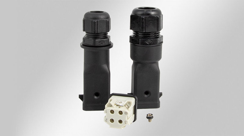 umi　0603 Split Cable Entry Frame with Conncetion for Han 3A / Han 4A